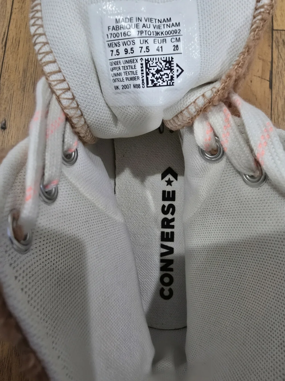 Converse Chuck Taylor All Star Shearling High Top Sneakers - Ginger Rose